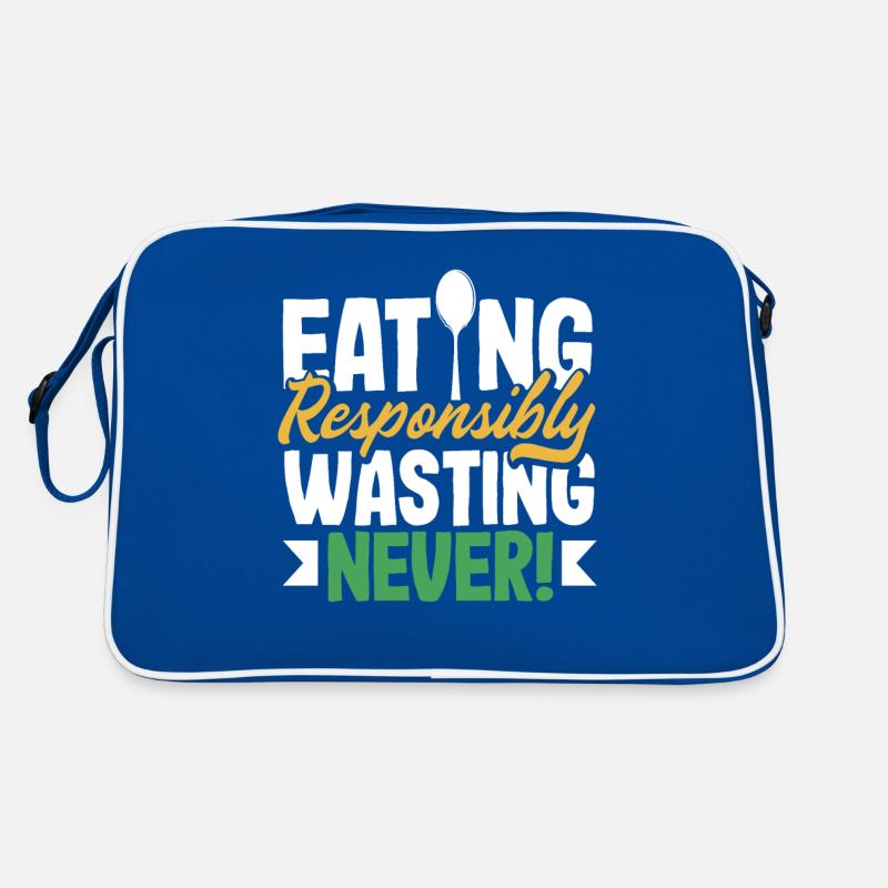 Eating Responsibly, Wasting Never! Mindful Retro Tasche