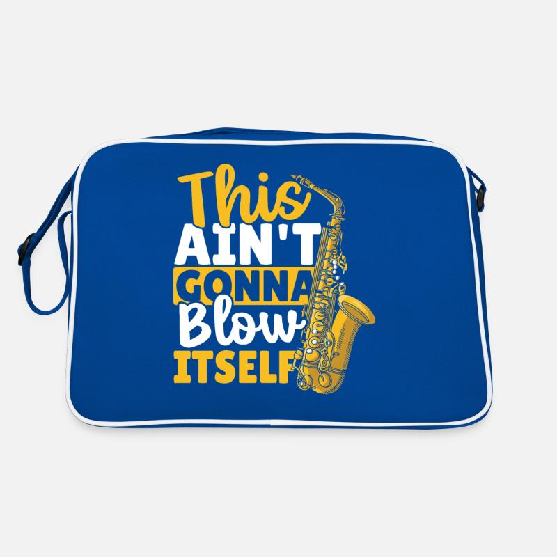 Saxophone Cela ne disparaîtra pas tout seul Sac Retro