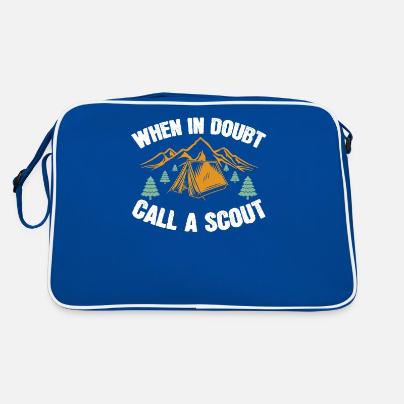 Boy Scout Funny Retro Bag