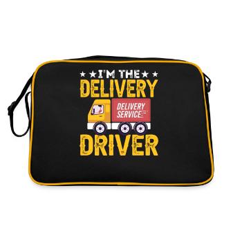 I am the expert in appreciating - Retro Bag - black/gold - Back