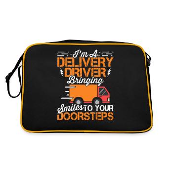 I am the expert in appreciating - Retro Bag - black/gold - Back