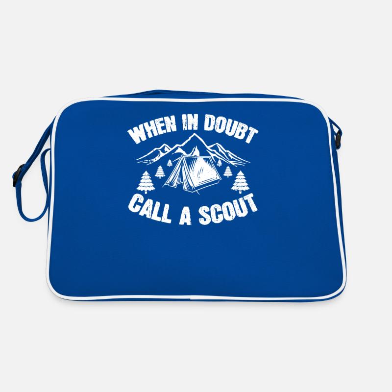 Boy Scout Funny Retro Bag