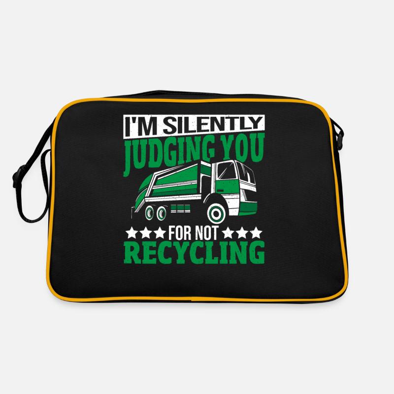 Je vous condamne silencieusement parce que vous Sac Retro