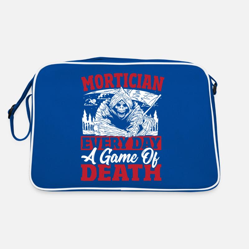 Leichenbestatter Jeden Tag ein Spiel des Todes Retro Tasche
