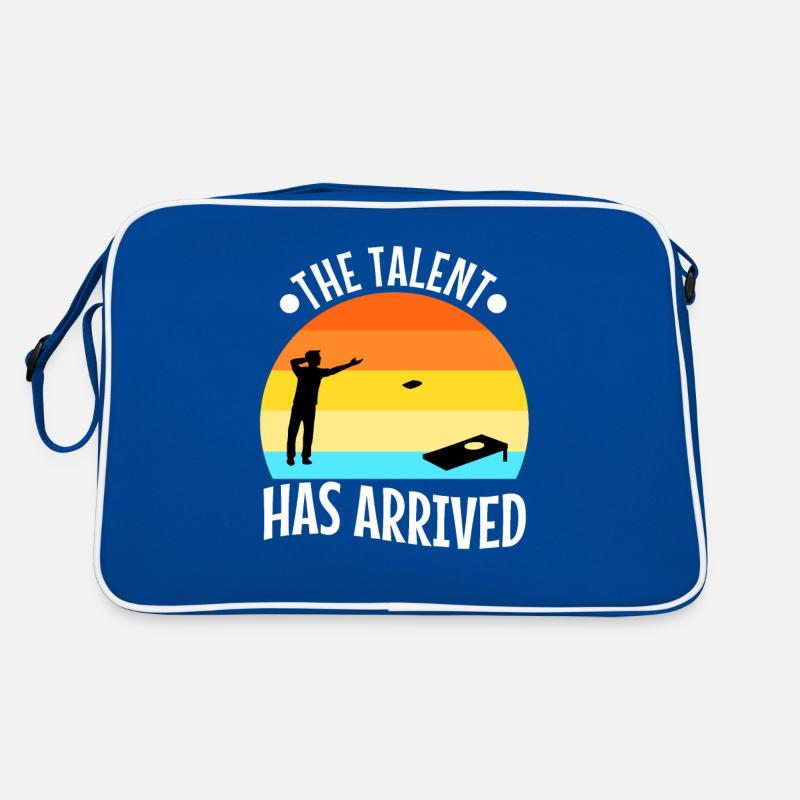 The Talent has arrived cornhole Retro Bag