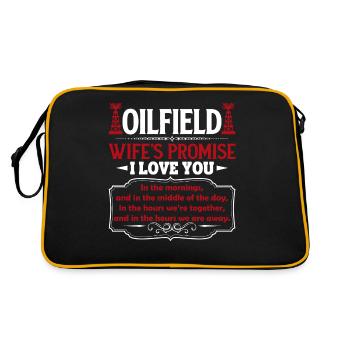 Oilfield Oilfield Wife's Promise - Retro Bag - black/gold - Back