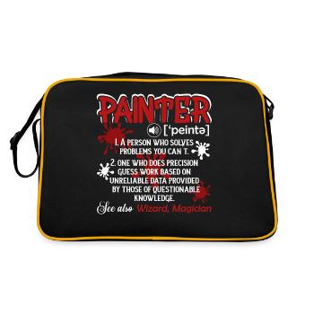 Painter Painter Definition - Retro Bag - black/gold - Back
