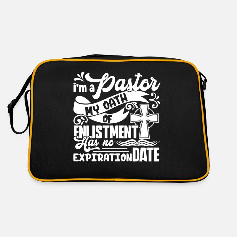 Pastor Pastor Has No Expiration Date Retro Bag