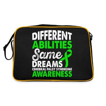 Different skills Same dreams - Retro Bag - black/gold - Back