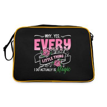 Planificateur de mariage Pourquoi oui planificateur de petites choses - Sac Retro - noir/or - Dos