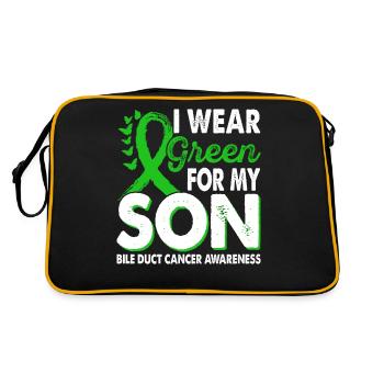 Portez du vert pour la bande du Son Bile Duct - Sac Retro - noir/or - Dos