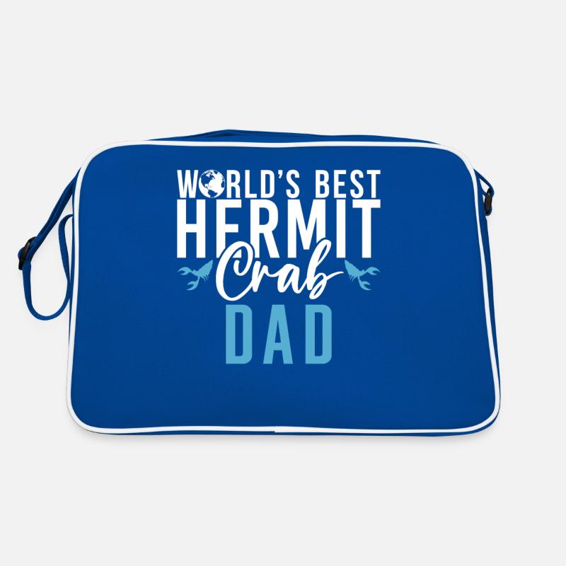 Einsiedlerkrebs-Geschenke Retro Tasche