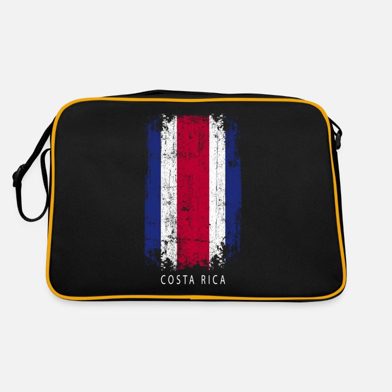 Souvenir avec le drapeau du Costa Rica Sac Retro