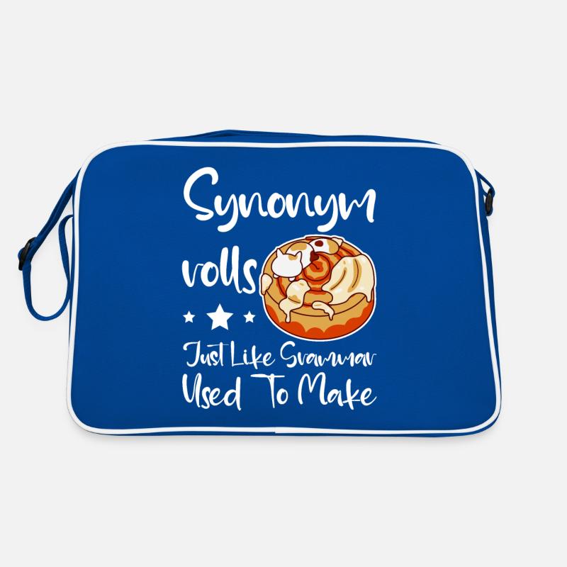 Synonym Rolls Just Like Grammar Used To Make 4 Retro Tasche