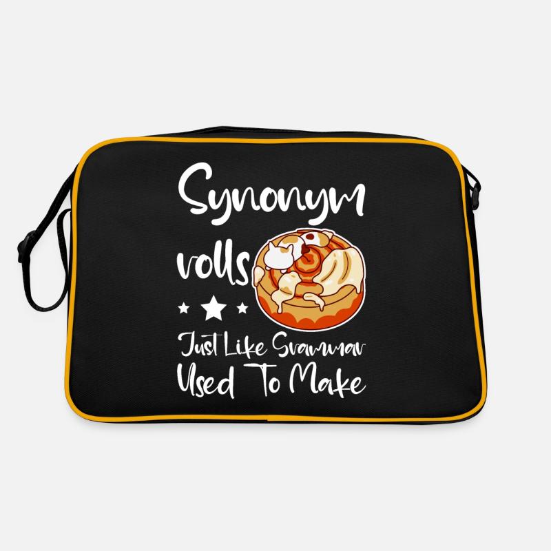 Synonym Rolls Just Like Grammar Used To Make 4 Retro Tasche