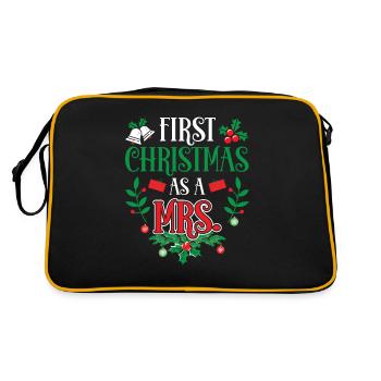Premier Noël en tant qu’épouse Premier Noël - Sac Retro - noir/or - Dos