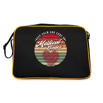 Assistant médical - Codeur médical - Sac Retro - noir/or - Dos