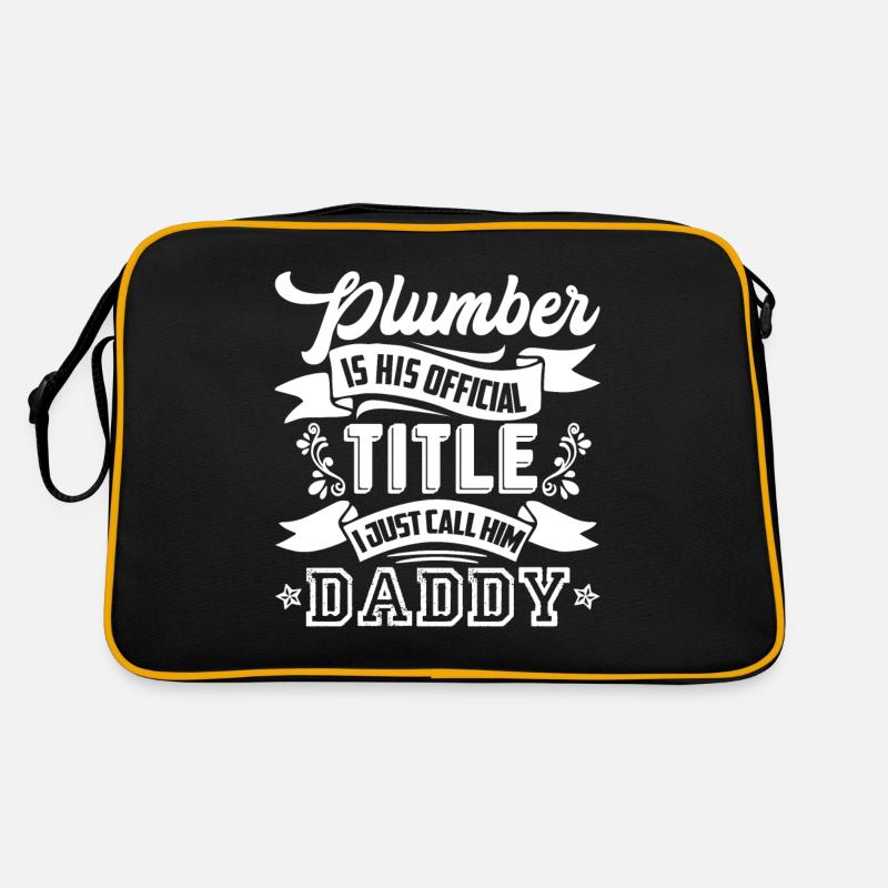 Plumber Plumber Daddy Retro Bag