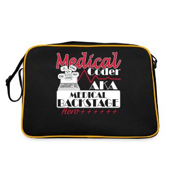 Assistant médical - Codeur médical - Sac Retro - noir/or - Dos