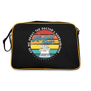 Assistant médical - Codeur médical - Sac Retro - noir/or - Dos