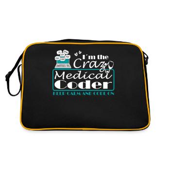 Assistant médical - Codeur médical - Sac Retro - noir/or - Dos