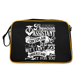 Physician Assistant Physician Assistant For You - Retro Bag - black/gold - Back