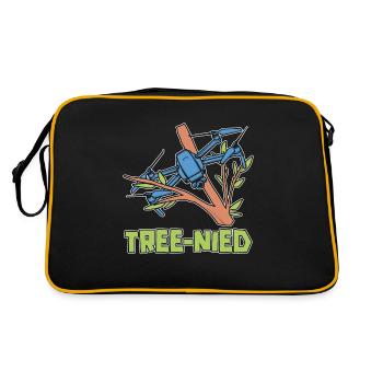 Drone Racing Tree-Nied Racing Machine Drone Racer - Retro Bag - black/gold - Back