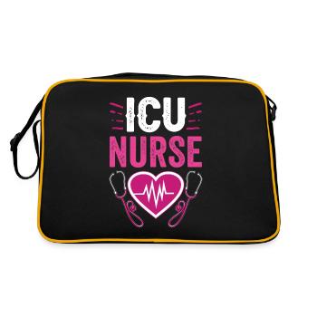 Intensive Care Nurse Intensive Care - Retro Bag - black/gold - Back