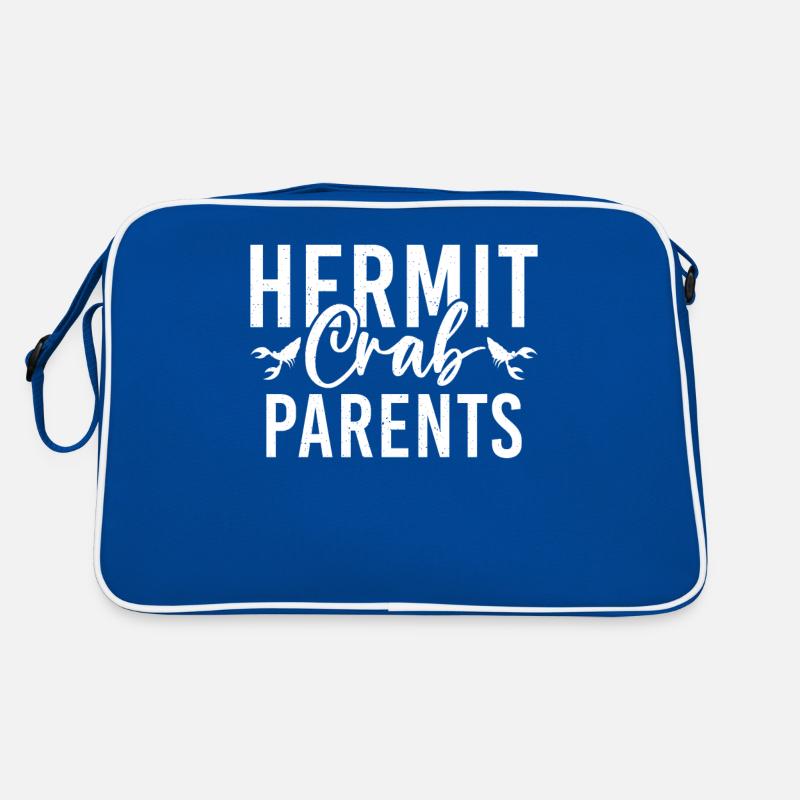 Einsiedlerkrebs-Geschenke Retro Tasche