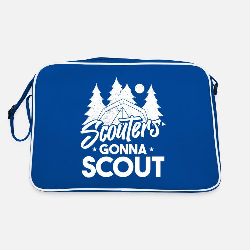 Boy Scout Funny Retro Bag