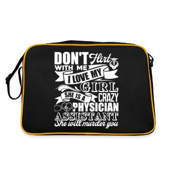Physician Assistant Physician Assistant Girl - Retro Bag - black/gold - Back