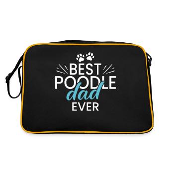 Cadeaux Caniche - Sac Retro - noir/or - Dos