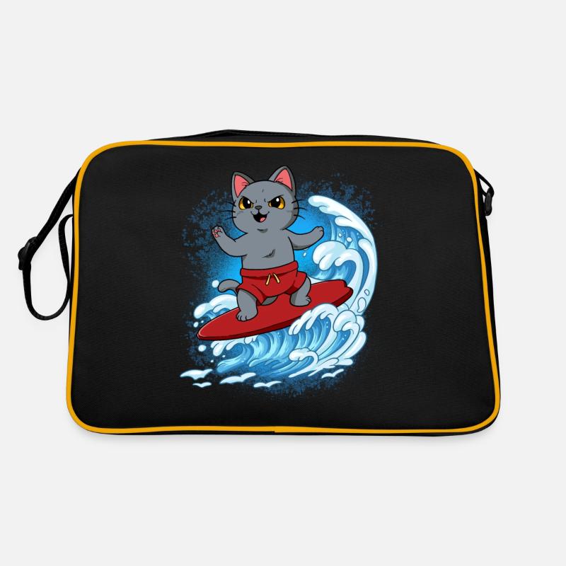 Surfeurs de vagues Surfeurs Surfeurs Sac Retro
