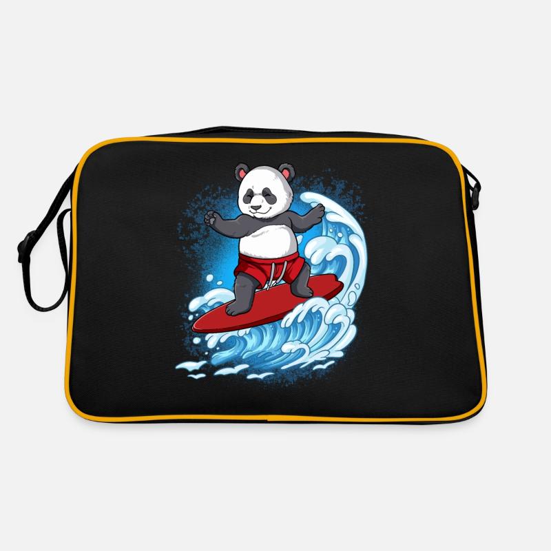Surfeurs de vagues Surfeurs Surfeurs Sac Retro