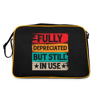 Fully Depreciated But Still In Use 10 - Retro Bag - black/gold - Back