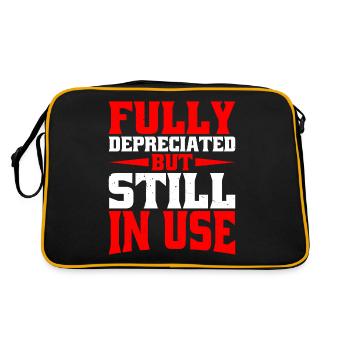 Fully Depreciated But Still In Use 9 - Retro Bag - black/gold - Back