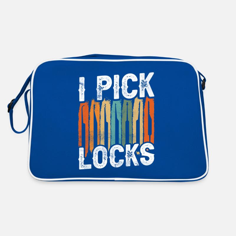 Ich Knacke Schlösser Knacker Schloss Lock Picking Retro Tasche