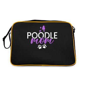 Cadeaux Caniche - Sac Retro - noir/or - Dos