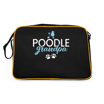 Cadeaux Caniche - Sac Retro - noir/or - Dos