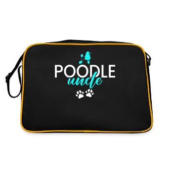 Cadeaux Caniche - Sac Retro - noir/or - Dos