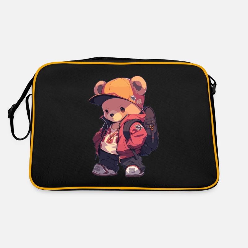 Bear Bears Brown Bear Bears Baby Bear Retro Bag