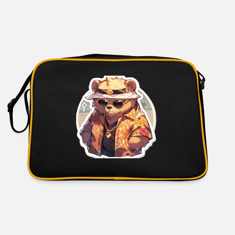 Bär Bären Dicker Bär Bären Papa Retro Tasche