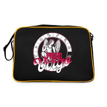 Virgo Proud Virgo - Retro Bag - black/gold - Back