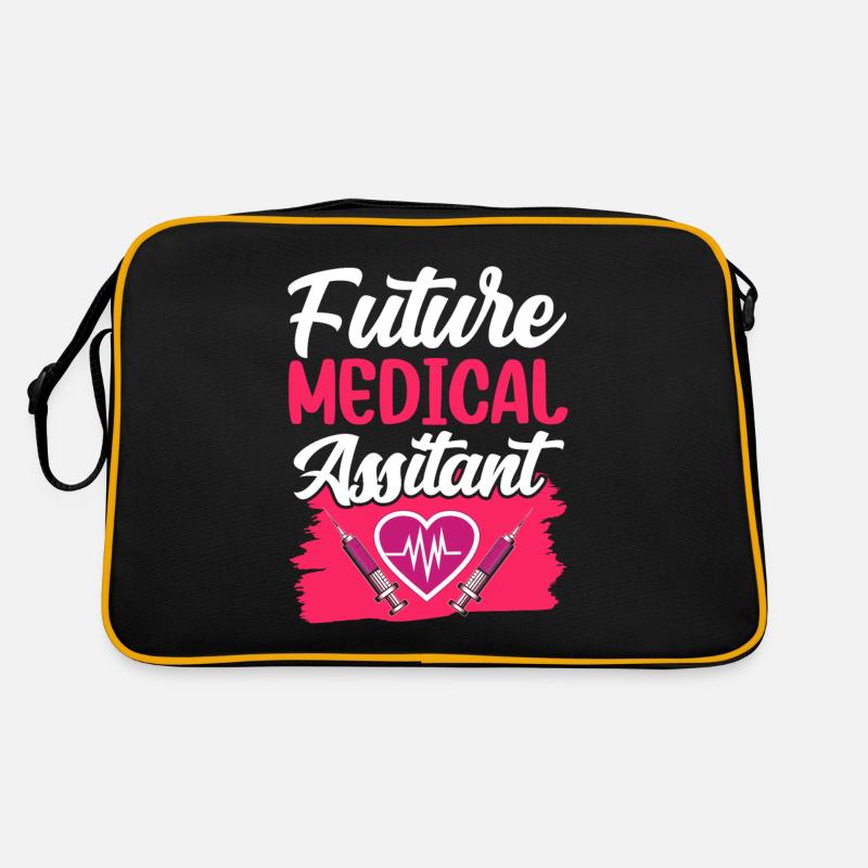 Zukünftiger Medizinische Assistent Medizinischer Retro Tasche