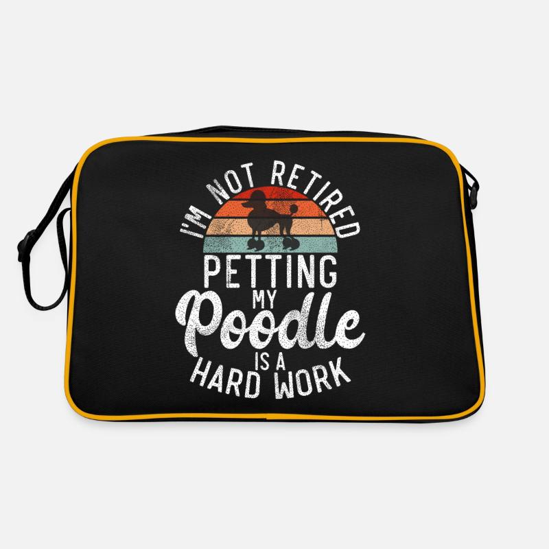 Cadeaux Caniche Sac Retro