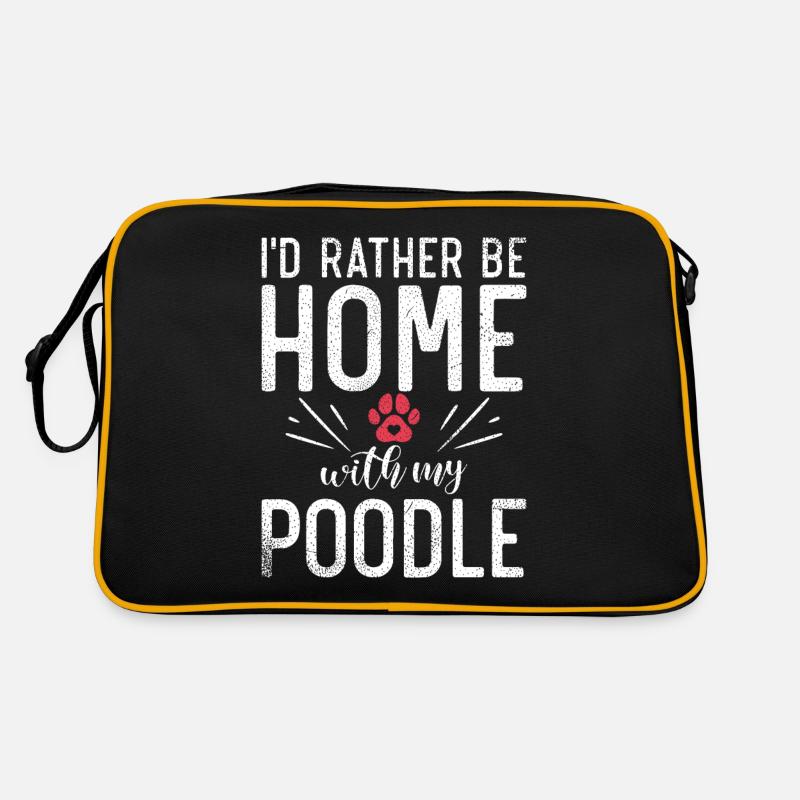Cadeaux Caniche Sac Retro