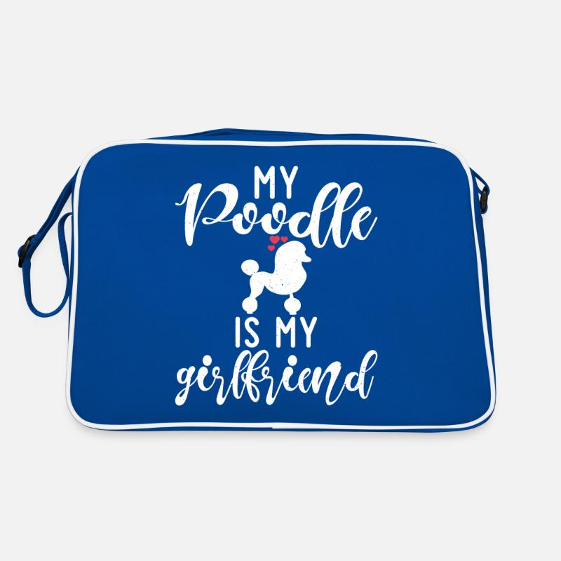 Poodle Gifts Retro Tasche