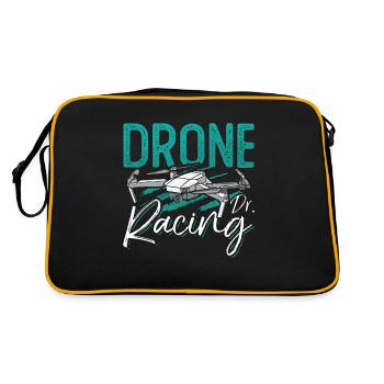 Drone Racing Dr. Fpv Race Drone Race Multicopter - Retro Tasche - Schwarz/Gold - Hinten