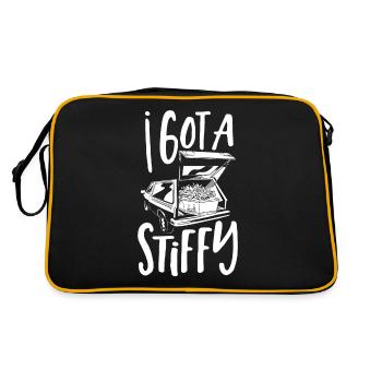 J’ai reçu un - Sac Retro - noir/or - Dos