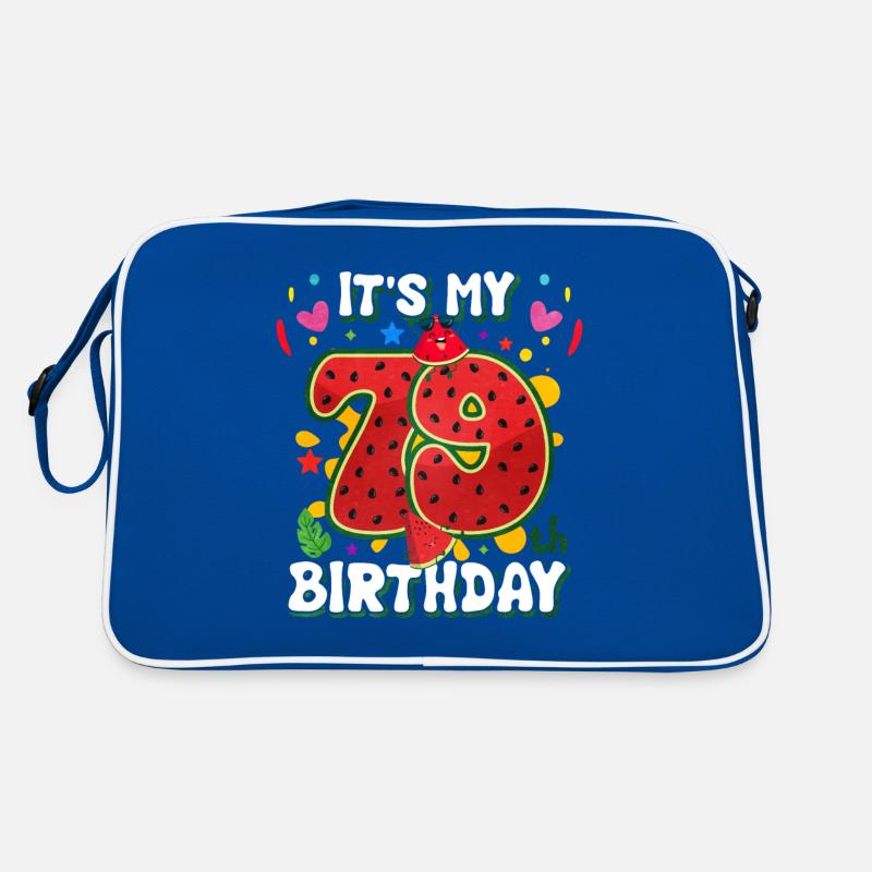 79e anniversaire pastèque Sac Retro